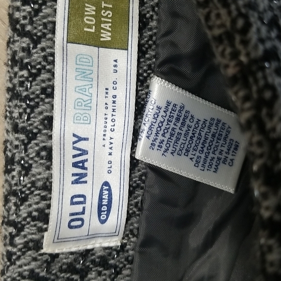 Old Navy womens Low waist wool blend skirt - Picture 3 of 6